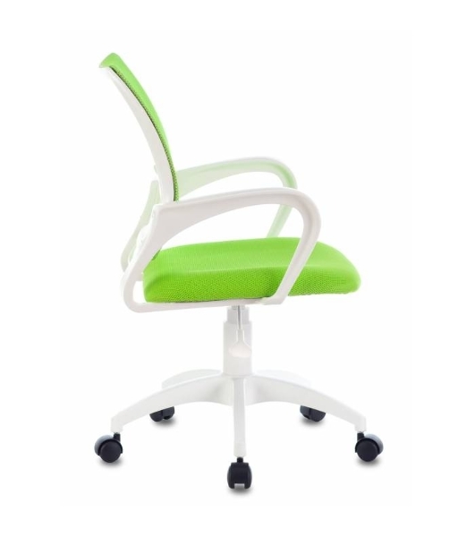 Кресло Бюрократ CH-W695NLT TW-03A TW-18 салатовый, сетка/ткань, 120 кг, механизм качания