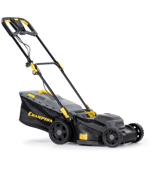 Газонокосилка электрическая Champion EM4018, от сети, 1800 Вт