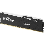 Оперативная память Kingston Fury Beast, DDR5, 32Gb (2x16 Gb), 6400 MHz, CL32, радиатор, RGB, черный, фото4
