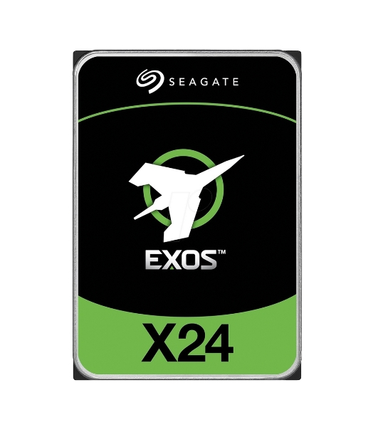 Жесткий диск серверный Seagate 3.5'; 24Tb Exos X24 SATA 6Gb/s ST24000NM002H