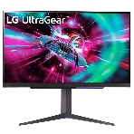 Монитор 27' LG UltraGear 27GR93U-B IPS 3840x2160, 144 Гц, 1 мс, 16:9, 320 кд/м2, 2xHDMI, 1xDP, 1x3.5 мм, черный, фото 1