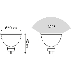 Лампа светодиодная Gauss Elementary 13521 11Вт цок.:GU5.3 софит 180B св.свеч.бел.нейт. MR16 (упак.:10шт), фото6