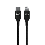 Кабель MORE CHOICE (4620202554178) K69ia 2м USB 3.0A PD 27W для Lightning ng 8-pin Type-C - 2м, черный, фото 1