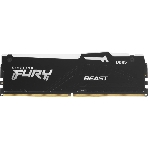 Оперативная память Kingston Fury Beast, DDR5, 32Gb (2x16 Gb), 6400 MHz, CL32, радиатор, RGB, черный, фото5