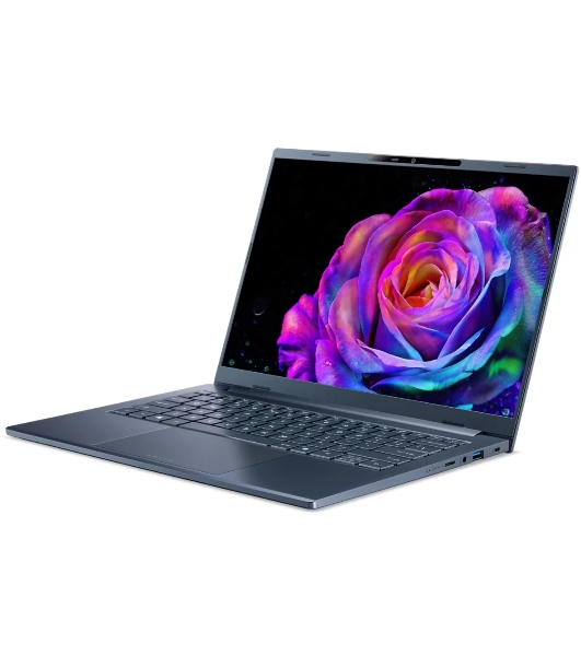 Ноутбук Acer Swift Go 14 AI SFG14-75-58NB Intel Core Ultra 5 226V/16Gb/SSD 1Tb/14'/OLED/WUXGA/1920x1200/60Hz/NoOS/Blue (NX.JNBCD.007)