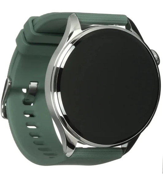 Умные часы Xiaomi Xiaomi Watch 5, 1.54' AMOLED, 5G, USB Type-C, защищённый корпус, серебристый / зеленый