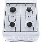 Газовая плита Flama RG 24011 W белый, конфорок 4 шт, духовка 50 л, 50 см x 85 см x 60 см, фото2