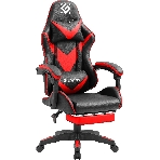 Кресло игровое Defender MINION BLACK/RED, фото 1