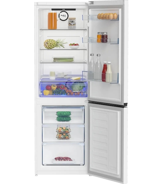 Холодильник Beko B3R1CNK363HW (R) белый двухкамерный 220/100л морозилка снизу, No Frost