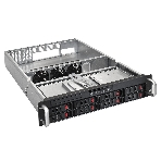Серверный корпус ExeGate Pro EX281293RUS 2U550-HS08 RM 19', высота 2U, глубина 550, БП 1U-800ADS, 8xHotSwap, USB, фото10