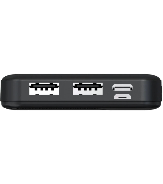 Портативный аккумулятор Buro BPF10A 10000mAh QC3.0/PD3.0 22.5W 2.1A 2xUSB-A/USB-C черный
