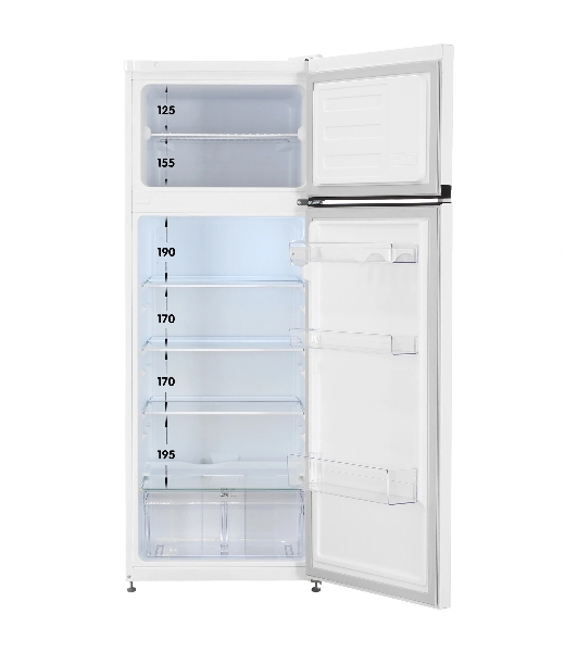 Холодильник Beko B1RDSK240W белый двухкамерный 177/46л морозилка сверху