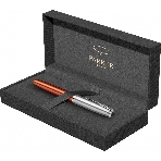 Ручка перьевая Parker Sonnet Essentials SB F545 (CW2169228) LaqOrange CT, F, сталь нержавеющая, подарочная коробка, фото3
