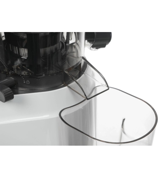 Соковыжималка Moulinex ZU150110 белый/черный, шнековая вертикальная, 150 Вт, 800 мл, электронное, реверс