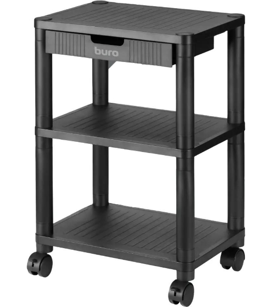 Подставка для оргтехники Buro BU-PS120 черный