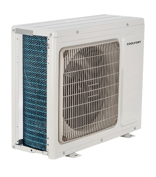 Кондиционер сплит-система Coolfort CF-4002 12000 BTU, 25 м², 39 дБ, охлаждение, обогрев, осушение, белый
