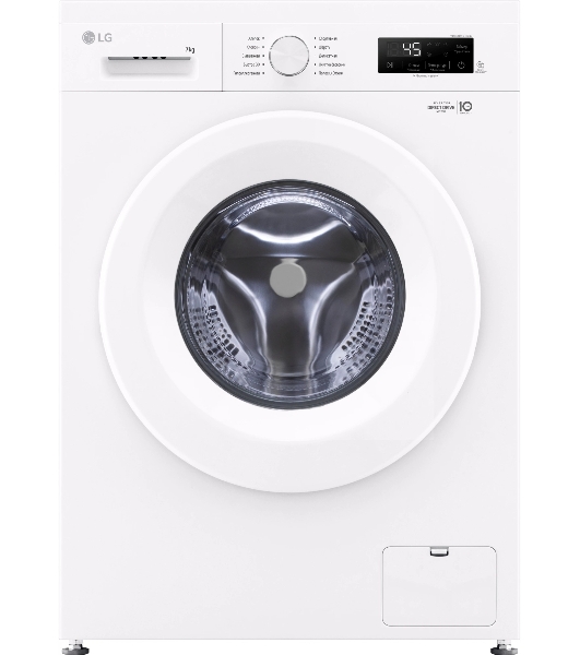 Стиральная машина LG F2Y1HS3W белый, загрузка фронтальная 7 кг, 1200 об/мин., класс: А