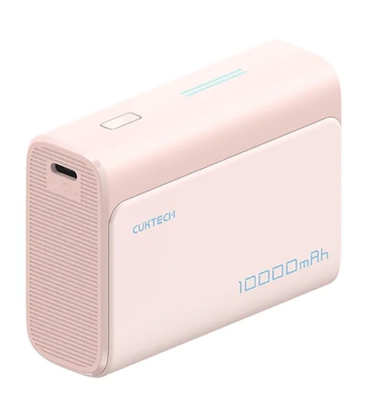 Портативный аккумулятор CUKTECH 30W 1C1A PB100 розовый