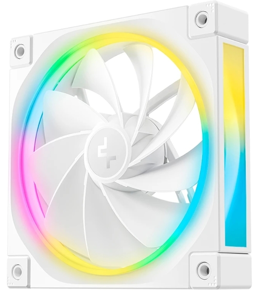 Вентилятор для корпуса Deepcool FL12R Wh Reverse ARGb 120х120x25 белый 4-pin 33.9дБ (R-FL12R-WHAPN1-G)