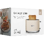 Тостер Galaxy Line GL 2912, бежевый, пластик, 1200 Вт, фото2