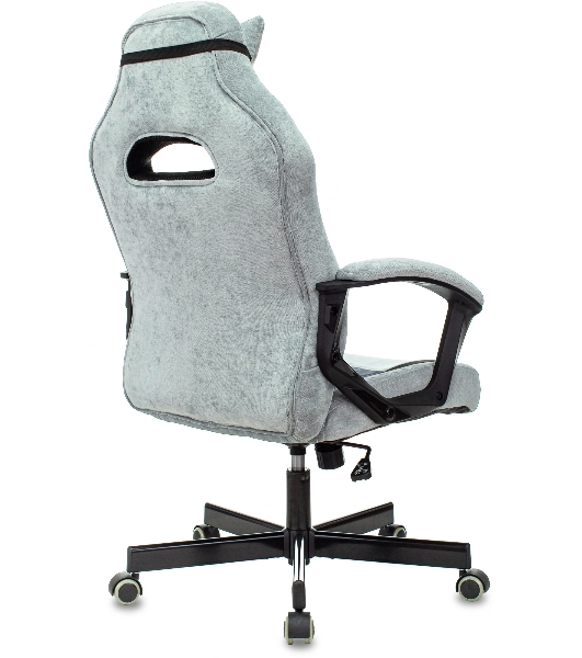 Кресло Бюрократ VIKING 6 KNIGHT BL FABRIC синий, ткань, 120 кг, механизм качания