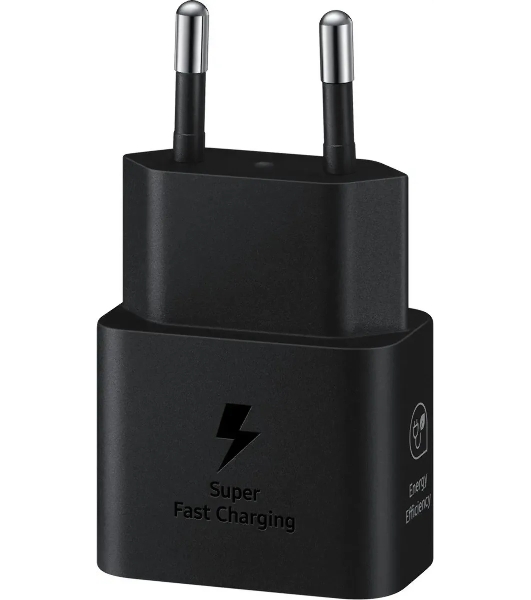 Сетевое зарядное устройство Samsung EP-T2510 25W Type-C черный + cable