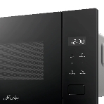Встраиваемая микроволновая печь MONSHER MMH 1115 Noir, High-Tech, 15 л, мощность 600 Вт, 5 уровней мощности, размораживание, сенсорное управление, черный, фото5