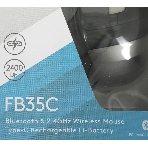 Мышь беспроводная A4Tech Fstyler FB35C серый/черный, 2000 dpi, радиоканал, Bluetooth, USB, кнопки - 6, фото3