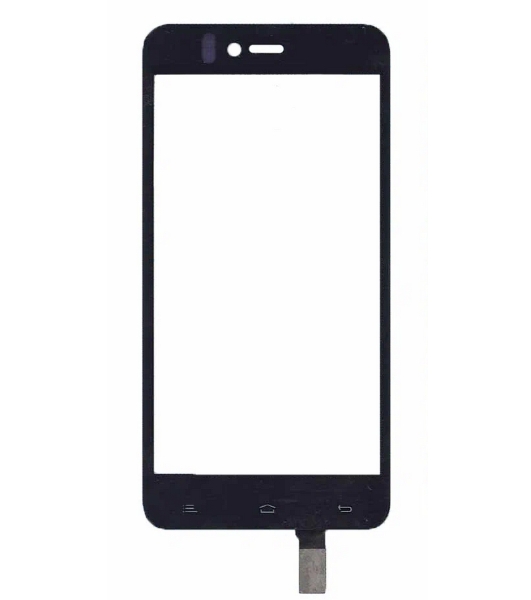 Сенсорное стекло (тачскрин) для Fly IQ YZ-CTP467(GN C620)-FPC, черное