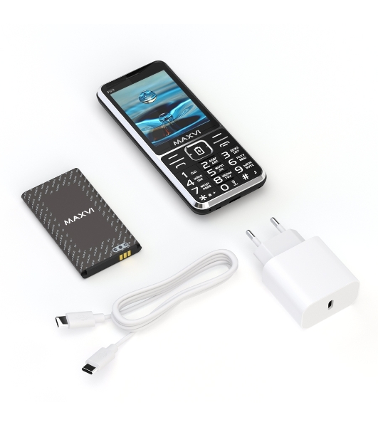 Мобильный телефон Maxvi P21i черный