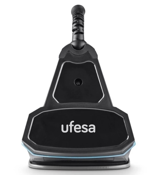 Утюг Ufesa PV2600 GLIDEPRO черный/голубой, 2600 Вт, 35 г/мин, 180 г/мин, 280 мл