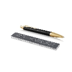 Ручка шариковая Parker IM Premium K323 (CW1931667) Black GT, M, синие чернила, подарочная коробка, фото3
