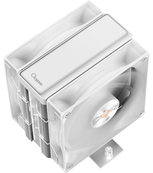 Кулер для процессора Ocypus Delta A40 Elite WH Dual Fan (Delta-A40-WH2NNWN00X-GL)