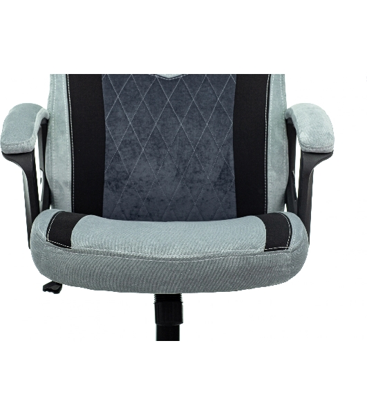 Кресло Бюрократ VIKING 6 KNIGHT BL FABRIC синий, ткань, 120 кг, механизм качания