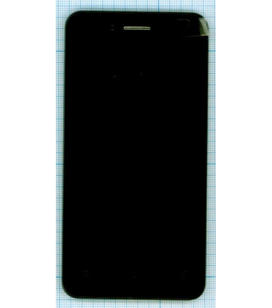 Дисплей для Asus PadFone mini 4.3, черный с рамкой