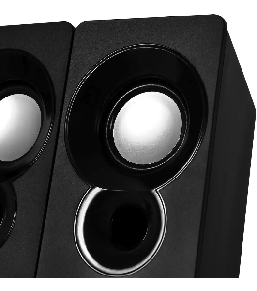 Акустическая система Oklick OK-165 2.0 черный 6Вт