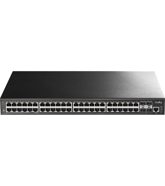 Коммутатор Cudy GS5048S4, 48×1 Гбит/с + 4×10 Гбит/с SFP+