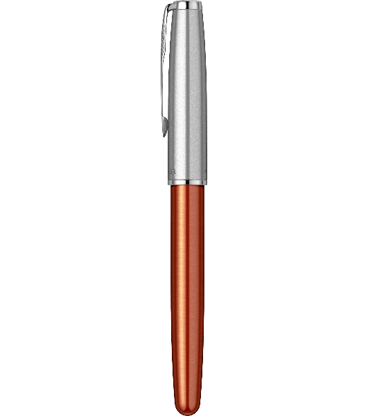 Ручка перьевая Parker Sonnet Essentials SB F545 (CW2169228) LaqOrange CT, F, сталь нержавеющая, подарочная коробка