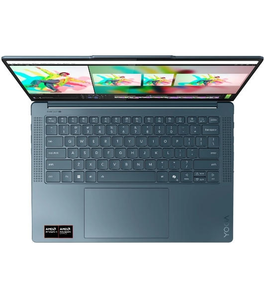 Ноутбук Lenovo Yoga Pro 7 14ASP10/14.5'/OLED/AMD Ryzen AI 9 365/32Gb/1Tb SSD/AMD Radeon Graphics/3K/NoOS/бирюзовый/1.54kg