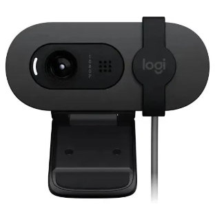 Веб-камера Logitech Brio 90 1920x1080, 30 кадр/с, USB Type-A, микрофон, крепление на мониторе