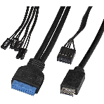 Компьютерный корпус Miditower ExeGate XP-332UC-UNS400 (ATX, БП UNS400 с вент. 12см, 2хUSB 3.0/1хTypeC, аудио, черный), фото2