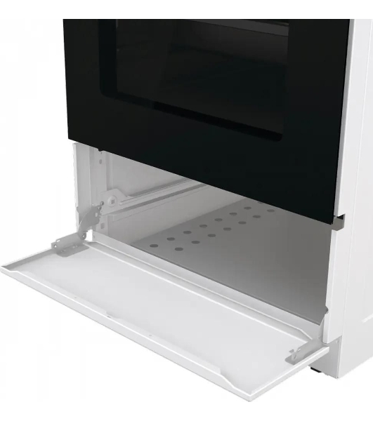 Плита комбинированная Gorenje GK5A12WG белый, конфорок 2 газовых и 2 электрических, духовка 68 л, 50 см x 85 см x 59.4 см
