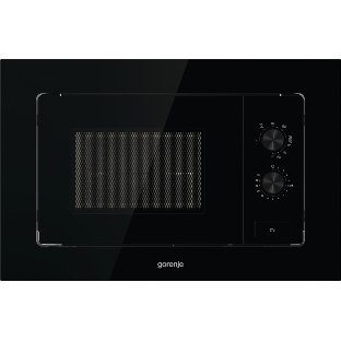 Микроволновая печь Gorenje BM201EG1BG 20 л, 800 Вт, черный (встраиваемая)