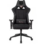 Кресло Бюрократ VIKING 4 AERO BLACK EDITION черный, экокожа, 120 кг, механизм качания, фото3