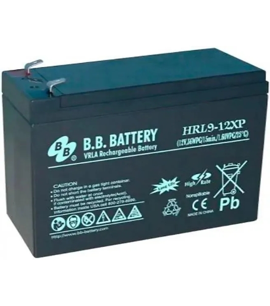 Батарея для ИБП BB HRL 9-12XP 12В 9А·ч