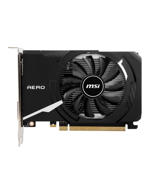 Видеокарта MSI GT 1030 AERO ITX 4GD4 OC Nvidia GT 1030 4Gb, DDR4, PCI-E 3.0, HDMIx1 DVIx1 HDCP