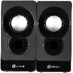 Акустическая система Oklick OK-165 2.0 черный 6Вт, фото 1