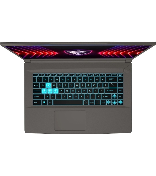 Ноутбук MSI Thin 15 B13VE-3023US Core i5 13420H 16Gb SSD 512Gb NVIDIA GeForce RTX 4050 6Gb 15.6' IPS FHD (1920x1080) Windows 11 Home Multi Language grey WiFi BT Cam