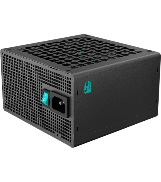 Блок питания Deepcool/GamerStorm PQ650G (ATX 3.1, 650W, Full Cable Management, PWM 120мм fan, 80 PLUS GOLD, Active PFC + Half Bridge + DC/DC, Full Japanese Capasitors, Gen5 PCIe) RET