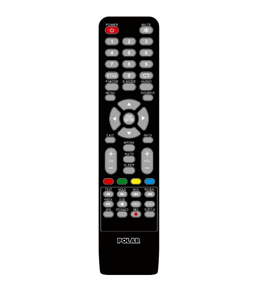 Телевизор Polar 43' P43L33T2C (U) черный LED FHD 50-60Hz
